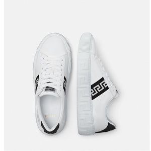 EMBROIDERED GRECA SNEAKERS